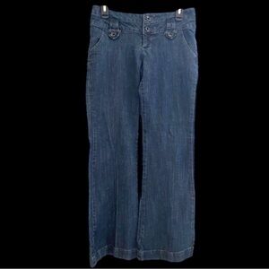 Vintage Dots Flare Jeans